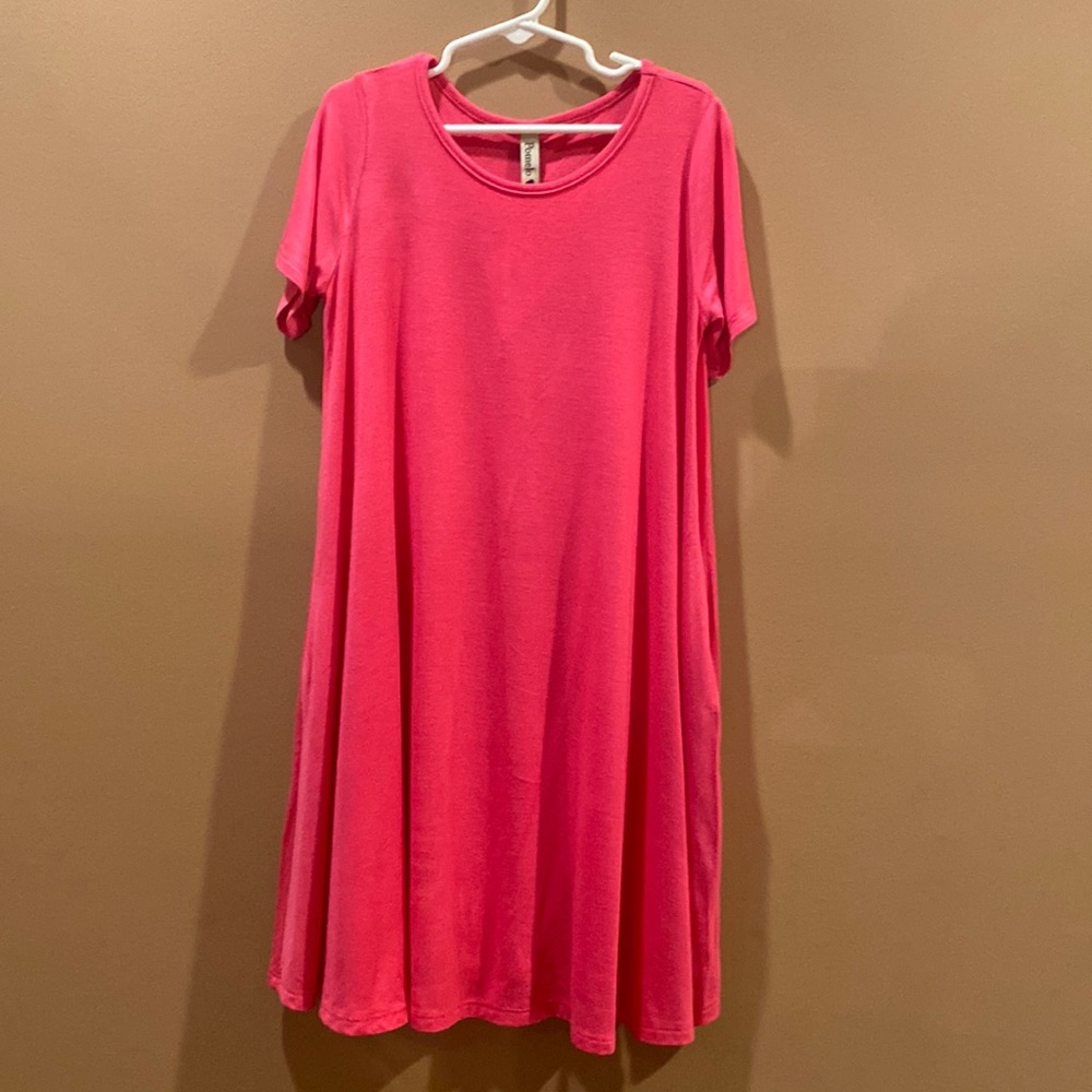 Pomelo pink dress with pockets.  NWT Girls size M
